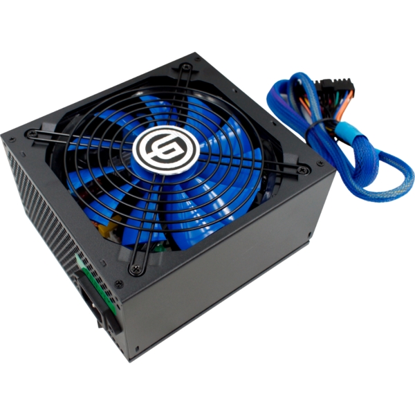 Блок питания Ginzzu MC600 14см 80+Bronze