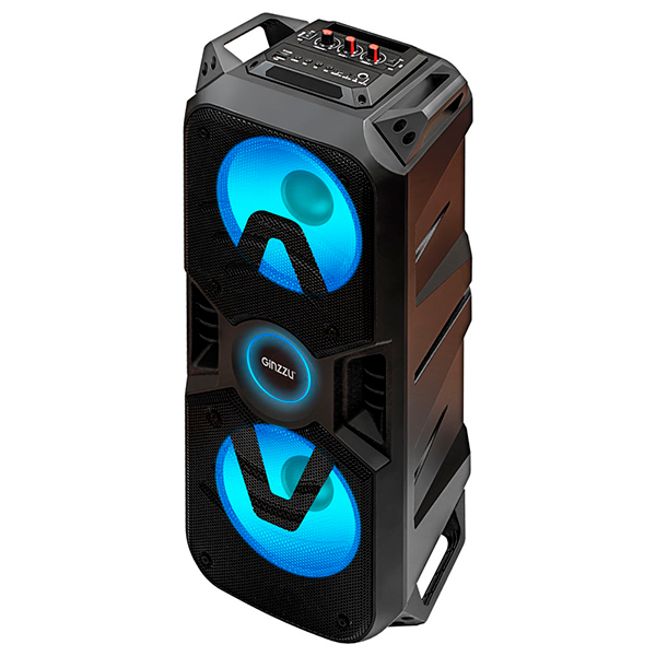 Беспроводная акустика Ginzzu Midi RGB/BT/USB/TF/FM/ДУ (GM-207)
