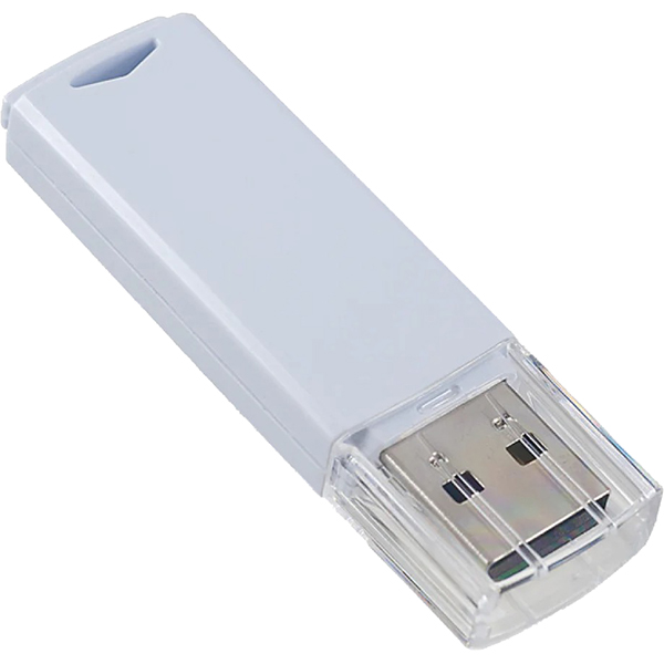Флэш диск USB Perfeo 16GB C06 White (PF-C06W016)