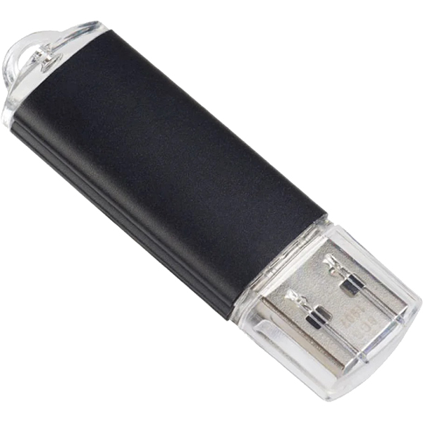 Флэш диск USB Perfeo 16GB E01 Black (PF-E01B016ES)