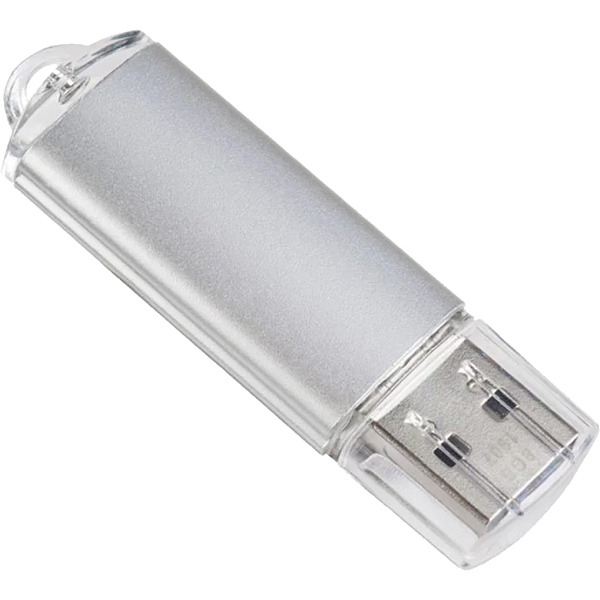 Флэш диск USB Perfeo 16GB E01 Silver (PF-E01S016ES)