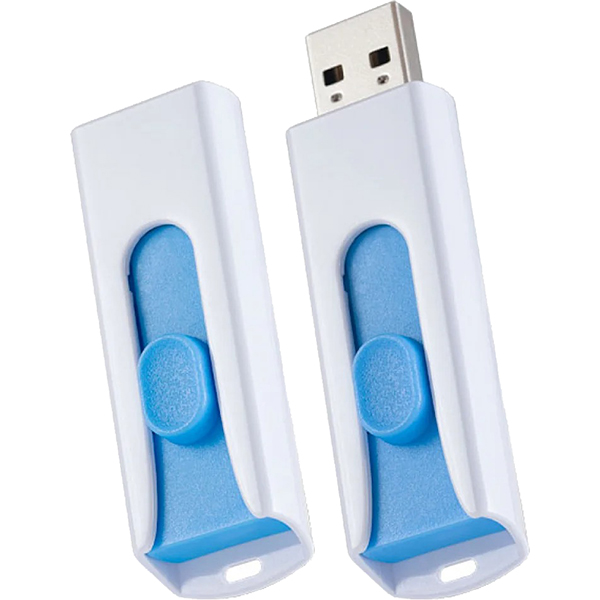 Флэш диск USB Perfeo 16GB S01 White (PF-S01W016)