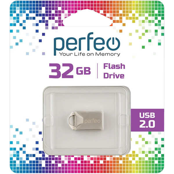 USB-флешка Perfeo 32GB M10 Metal Series (PF-M10MS032)