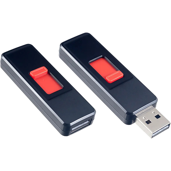 Флэш диск USB Perfeo 32GB S03 Black (PF-S03B032)