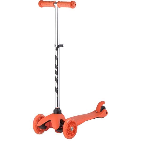 Самокат Novatrack DISCO-KIDS FOXX оранжевый
