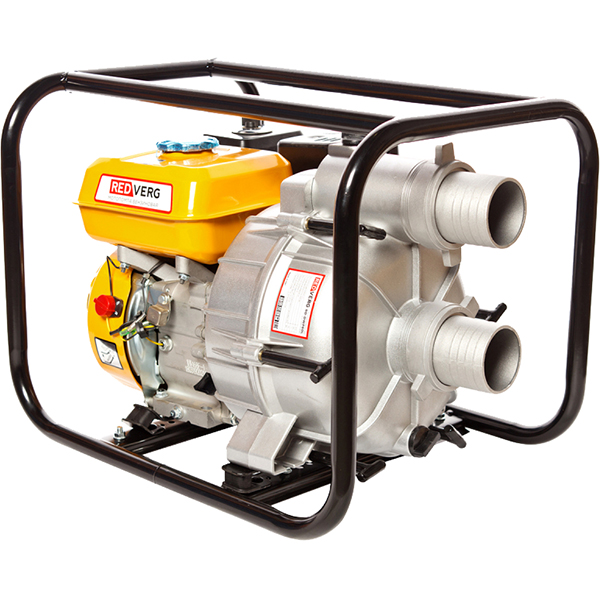 Мотопомпа Redverg для грязной воды RD-DWP80L