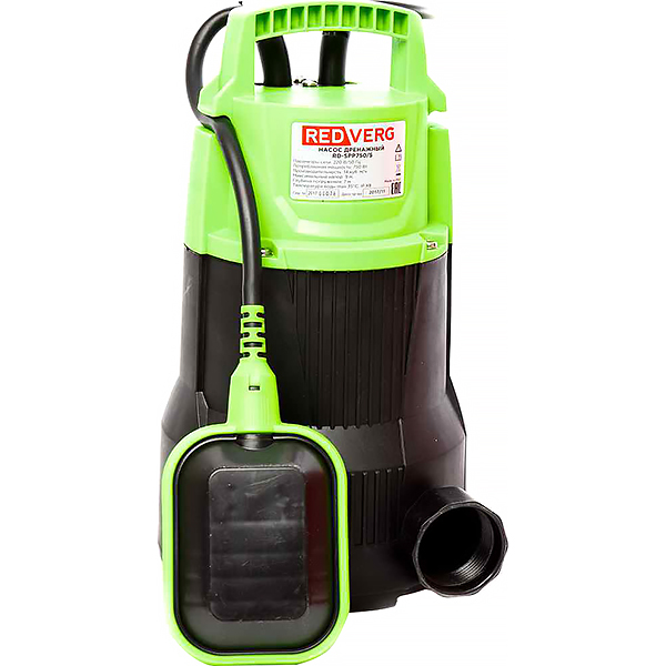 Насос дренажный Redverg RD-SPP750/5