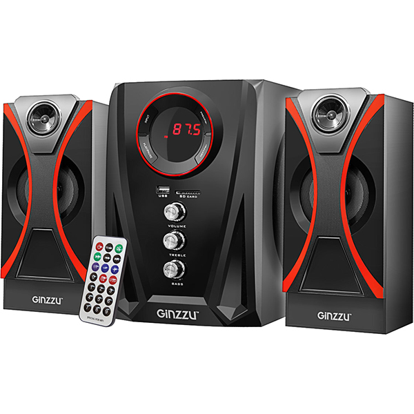 Колонки компьютерные 2.1 Ginzzu GM-407