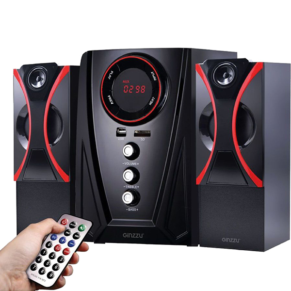Колонки компьютерные 2.1 Ginzzu GM-407