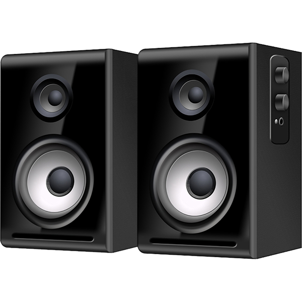 Колонки компьютерные 2.0 Ginzzu GM-101