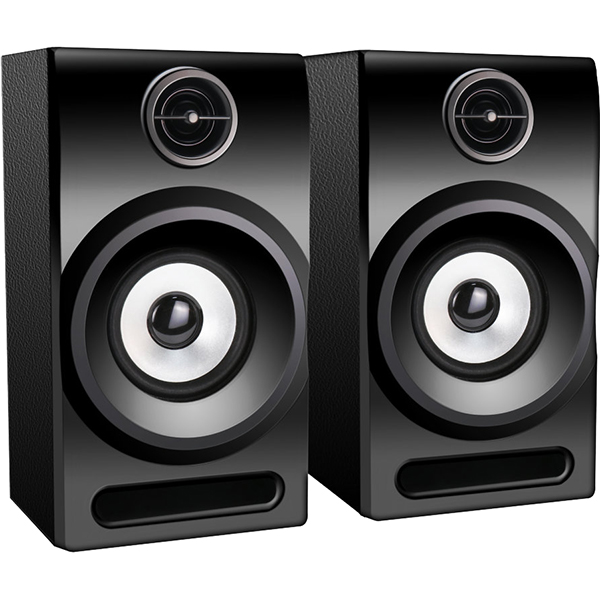 Колонки компьютерные 2.0 Ginzzu GM-104