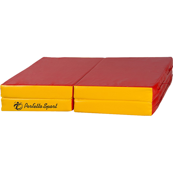 Игровые и спортивные комплексы и горки Perfetto Sport N11 (100 х 100 х 10) скл.4 слож.красно/желтый