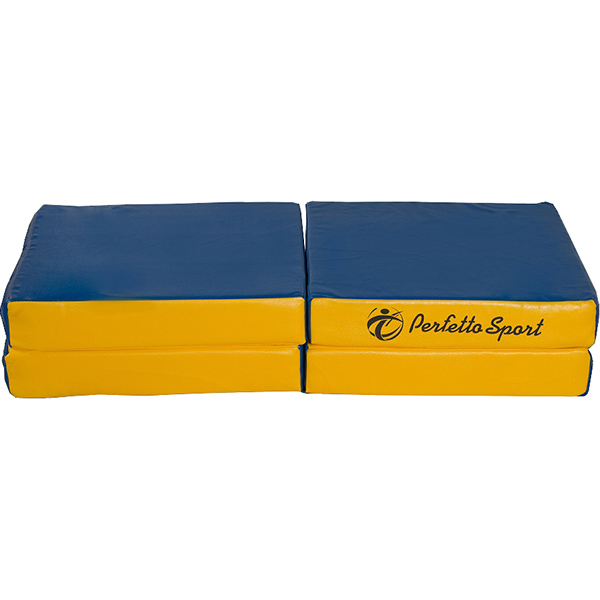 Игровые и спортивные комплексы и горки Perfetto Sport N11 (100 х 100 х 10) скл.4 слож.сине/желтый