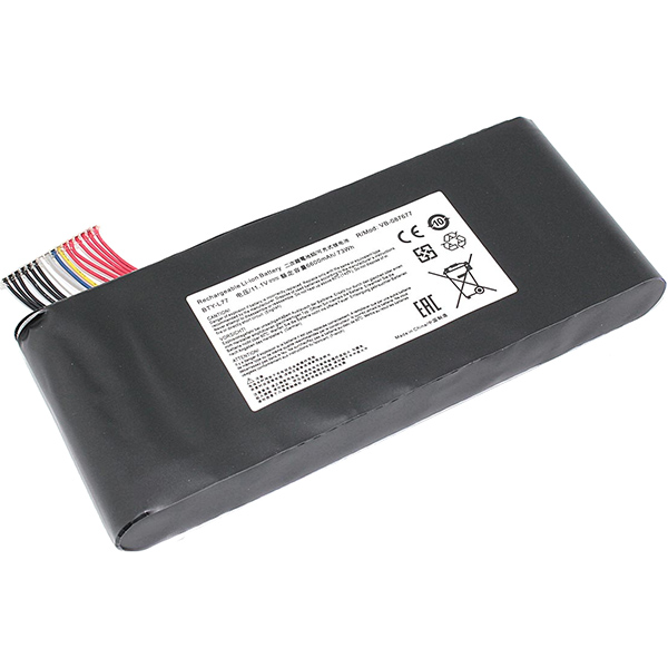 Аккумулятор для ноутбука VB для MSI GT72 11.1V 6600mAh (BTY-L77)