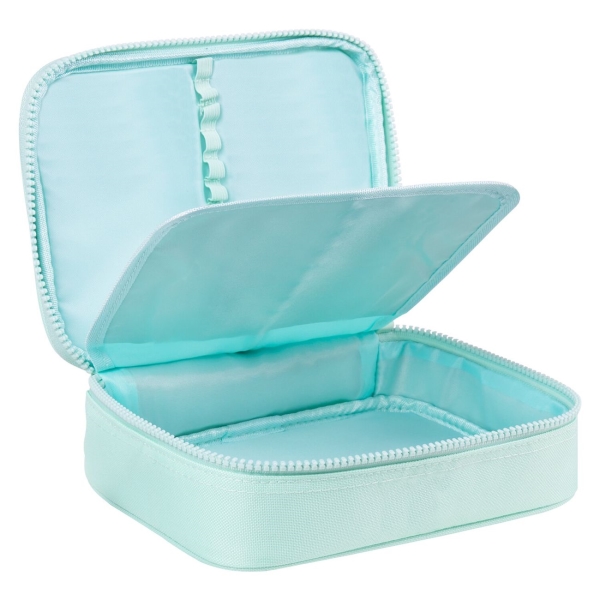 Пенал детский Brauberg Mint 1 отделение, ткань, 21x15x6см (270705)