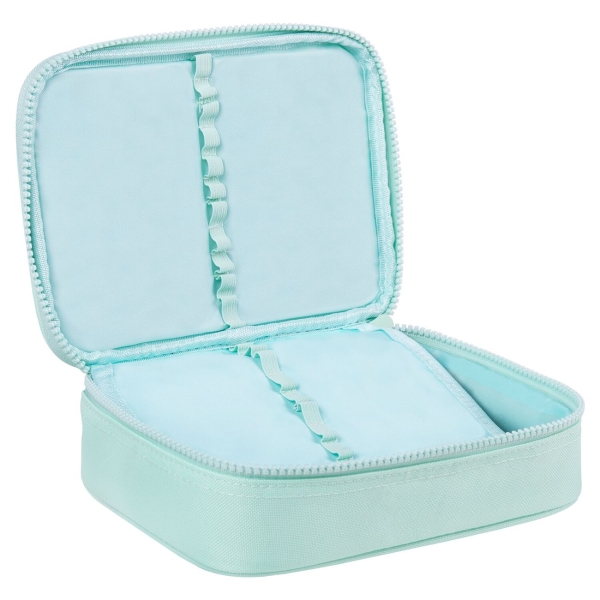 Пенал детский Brauberg Mint 1 отделение, ткань, 21x15x6см (270705)