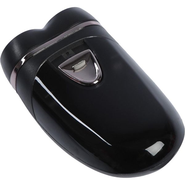 Электробритва Luazon Home LBR-12, 3 Вт, роторная, 2 головки, сухое бритьё