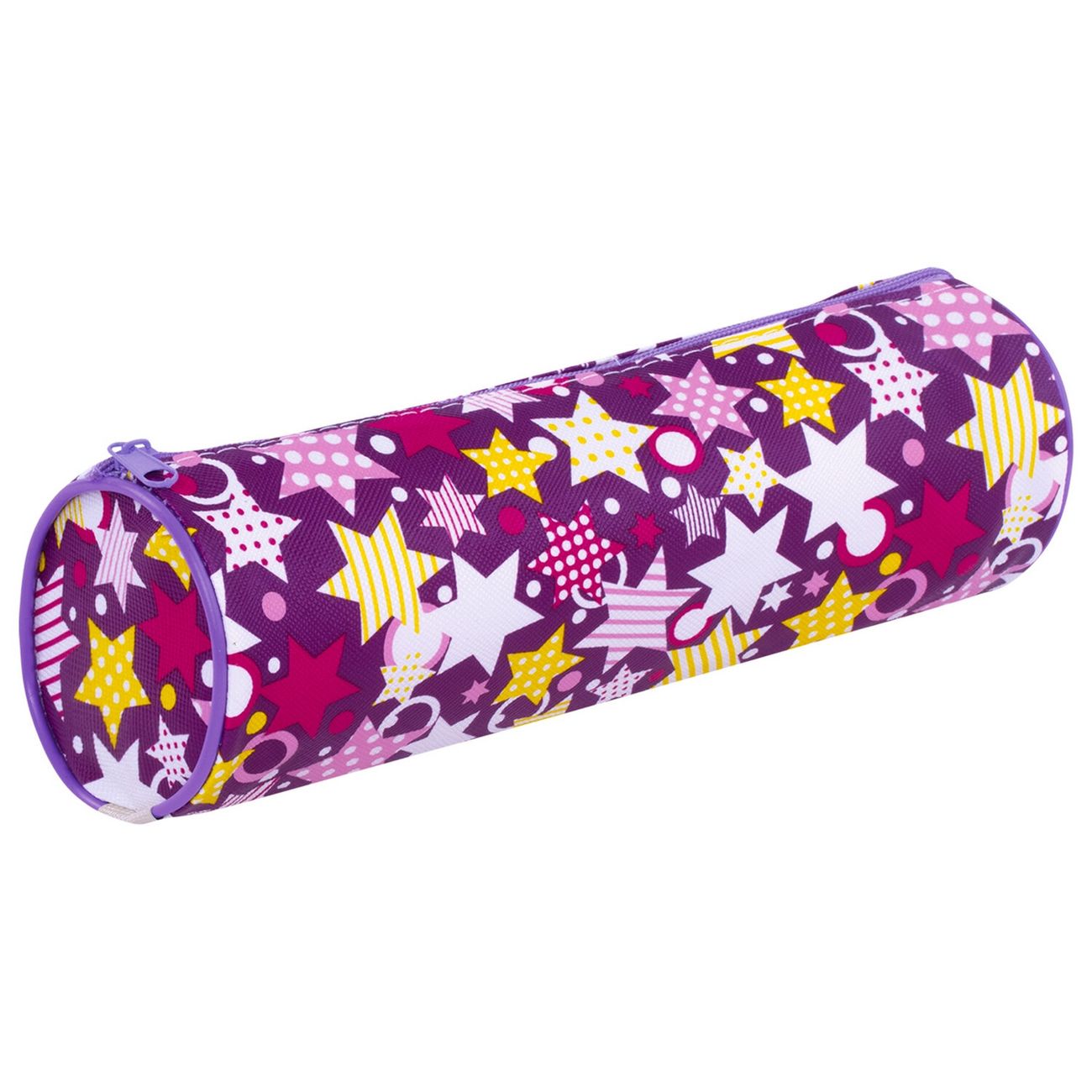 Пенал Пифагор на молнии Звездочки, 20х7 см (229267)