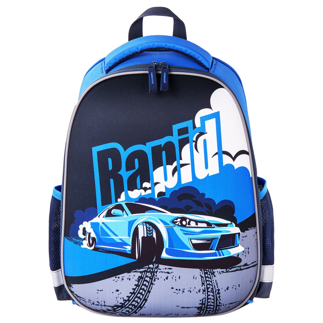 Рюкзак школьный Пифагор Быстрый авто 39х30х16см (270692)