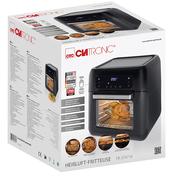 Аэро-фритюрница Clatronic FR 3747 H