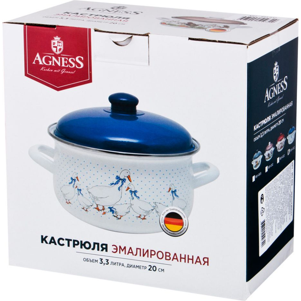 Кастрюля Agness 951-032