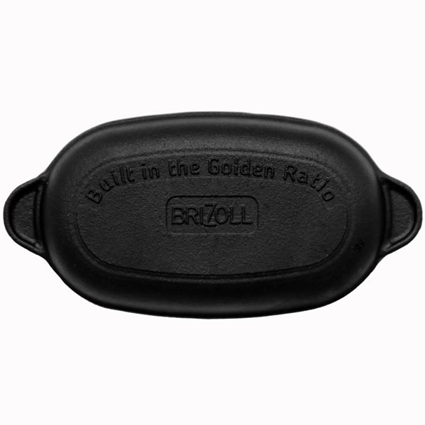 Сковорода BRIZOLL 180х100х25 Хорека черный(Н1810)