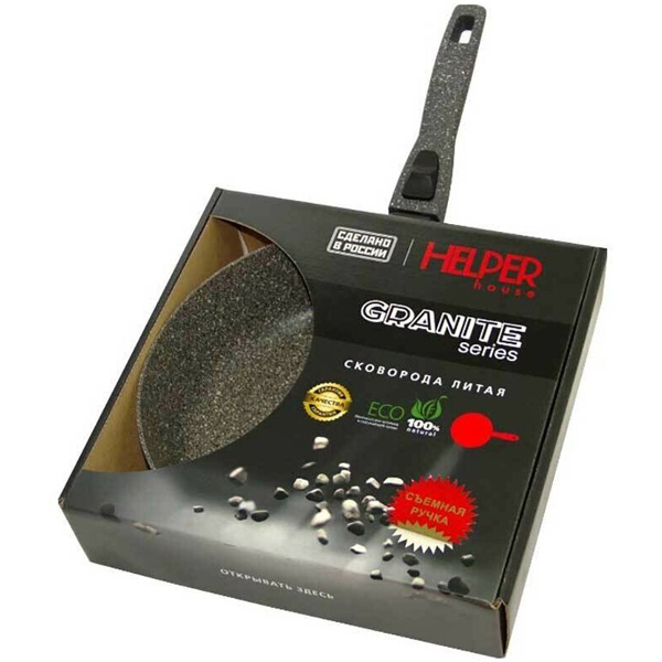 Сковорода HELPER GRANIT 28 см(G6028)
