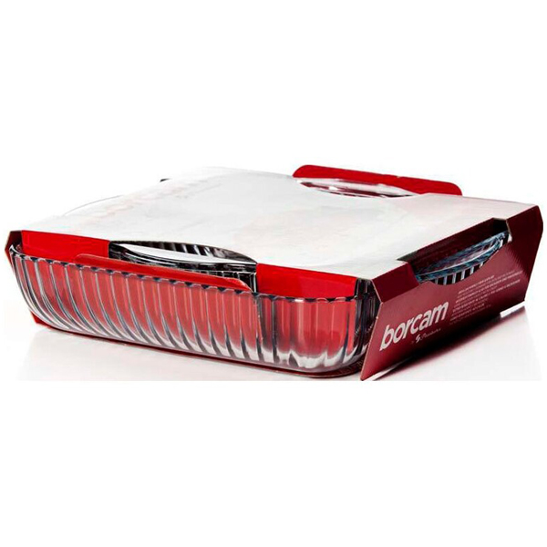 Форма для выпекания (стекло) Borcam Sets2шт 3л1,6л
