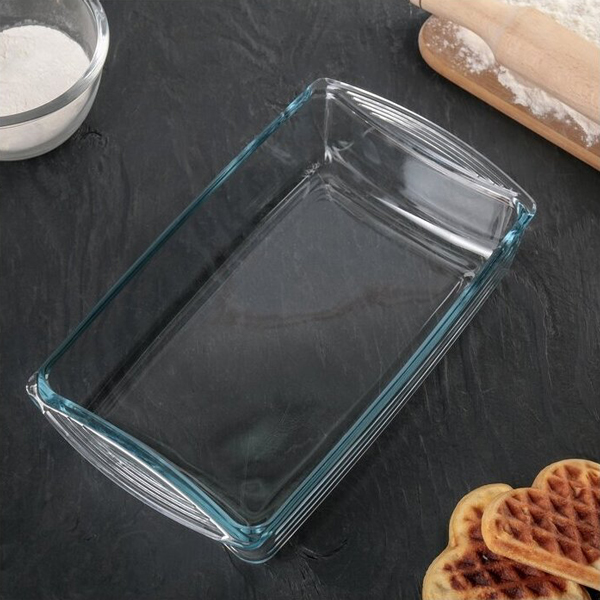 Форма для выпекания (стекло) Borcam 1,3л,26*15