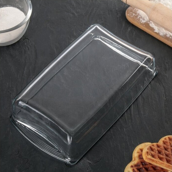 Форма для выпекания (стекло) Borcam 1,3л,26*15