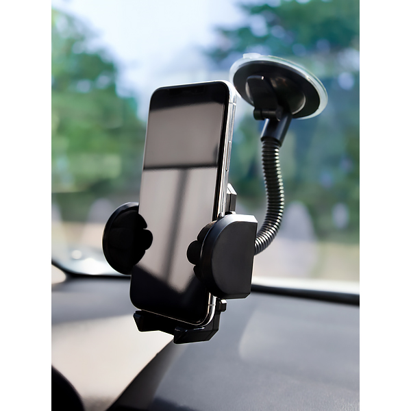 Автомобильный держатель Kraft на гибкой ножке 30-120 мм KT 835300