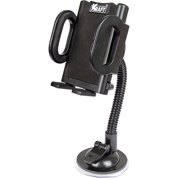 Автомобильный держатель Kraft на гибкой ножке 38-95 мм KT 835302