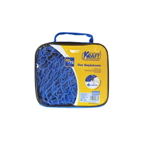 Органайзер для автомобиля Kraft KT 860505 Сетка 75*90см напольная 4 мет.кр.