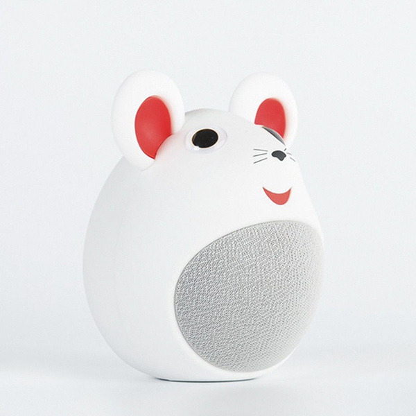 Беспроводная акустика Remez Romatiteens Мышь белая, MB-M258