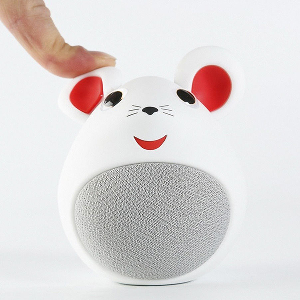 Беспроводная акустика Remez Romatiteens Мышь белая, MB-M258