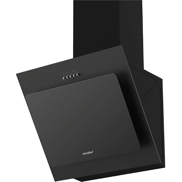 Вытяжка Comfee CHA600GB, черное стекло