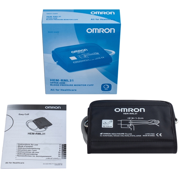 Аксессуар для тонометра OMRON Easy Cuff 22-42см (HEM-RML31-E)