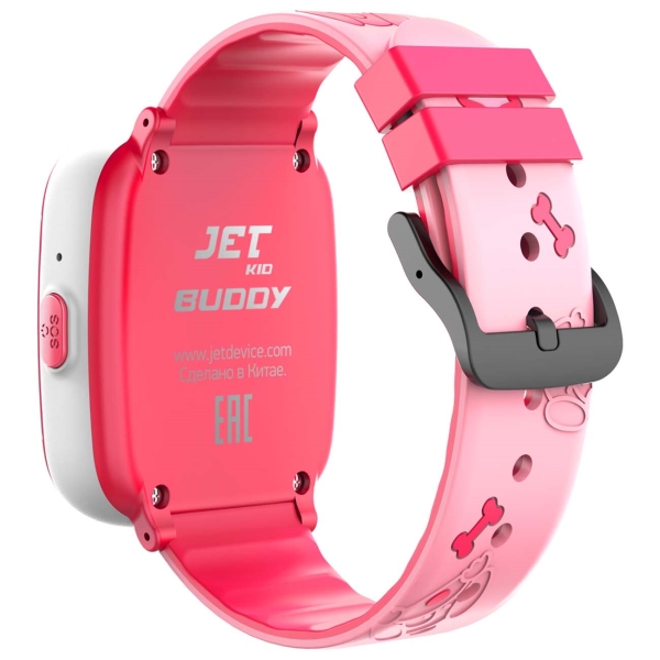Часы с GPS трекером Jet Kid Buddy розовый