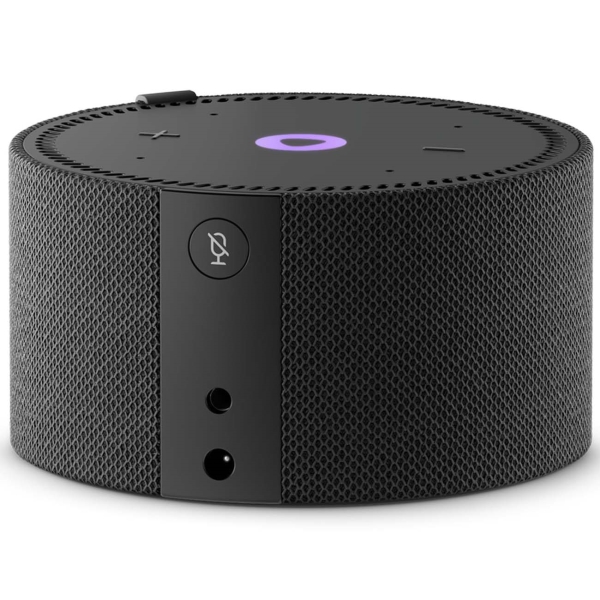 Умная колонка Яндекс Станция Мини без часов с Алисой на YaGPT, черный оникс (10Вт) (YNDX-00021K)