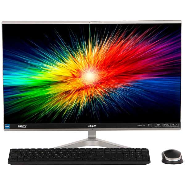 Моноблок Acer C24-1650 DQ.BFTER.00L серебристый