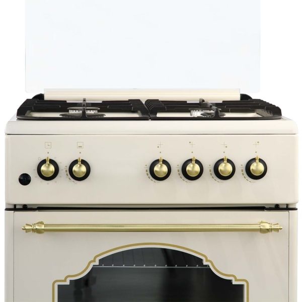 Газовая плита de luxe 606040.24г 006(кр) ЧР