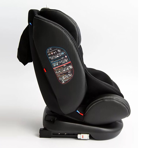 Детское автокресло Amarobaby ST-3 Isofix класс D, группа 0 /1/2/3 черное