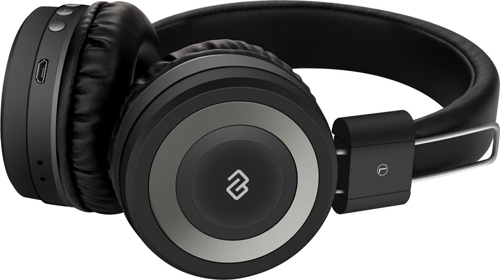 Наушники накладные Bluetooth Digma BT-11 Black (L100BT)