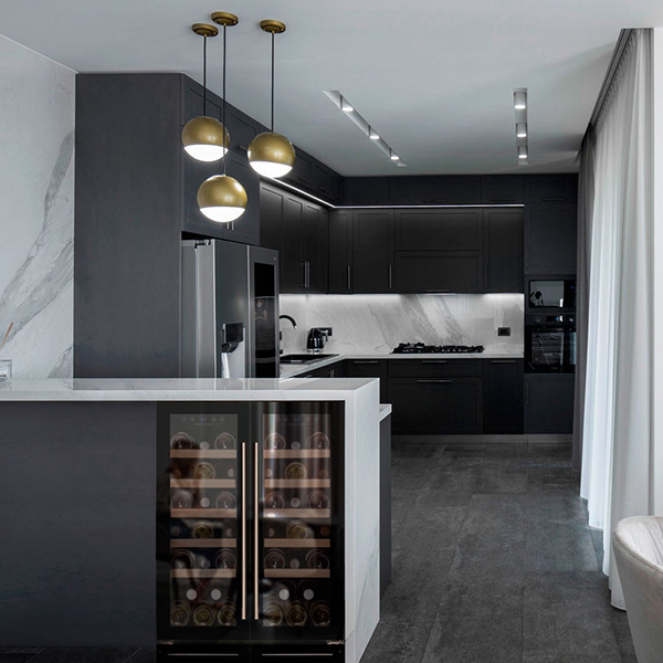 Встраиваемый винный шкаф Dunavox DAUF-19.58B