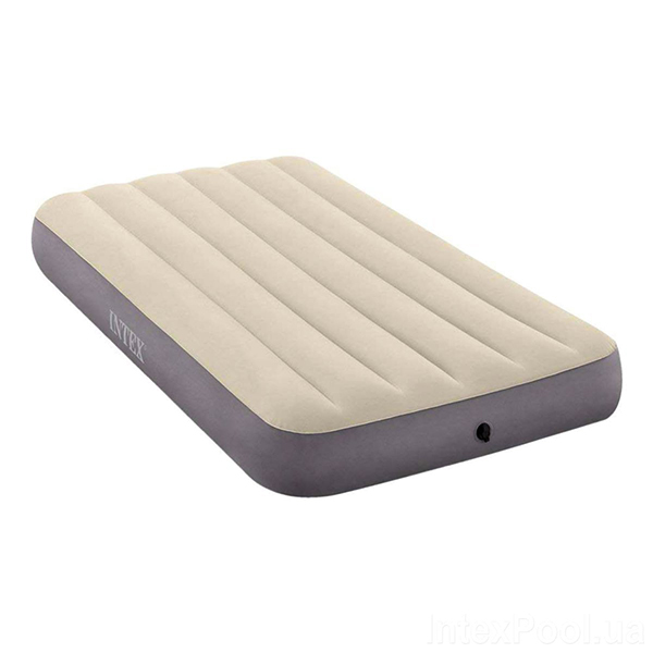 Матрас надувной Intex SINGLE-HIGH AIRBED 99х191х25см (64101)