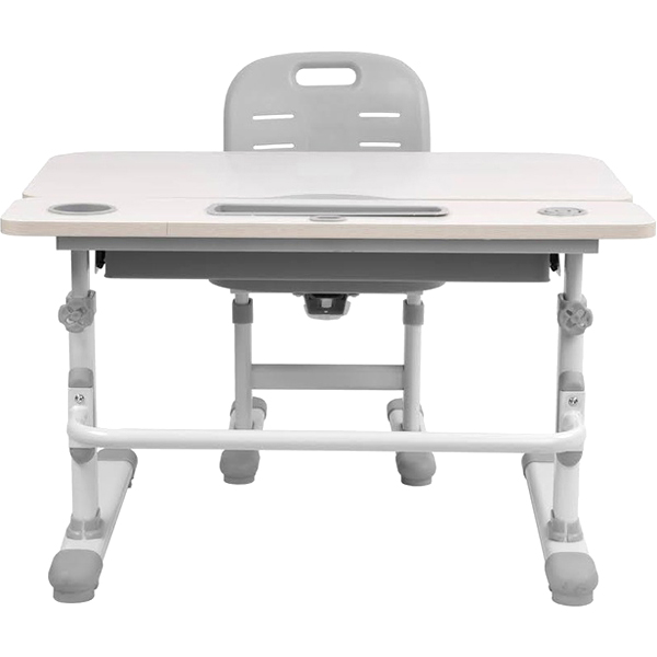 Комплект парта и стул Fundesk Littonia Grey-w