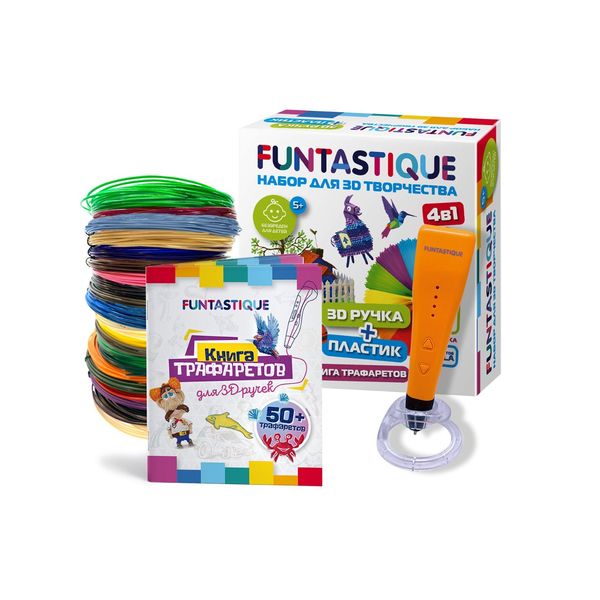 3D-ручка Funtastique 4-1-FPN04O-PLA-20-SB