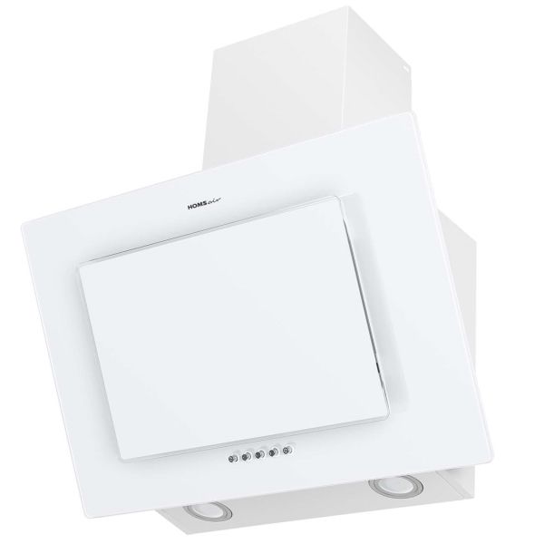 Вытяжка HOMSAir Elf Push 60 Glass белый фото