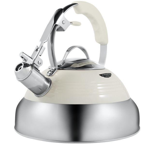 Чайник Maunfeld MRK-119BG бежевый/хромированный