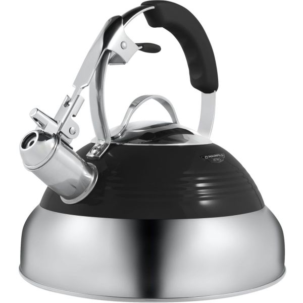 Чайник Maunfeld MRK-119BK черный/хромированный черный/нержавеющая сталь
